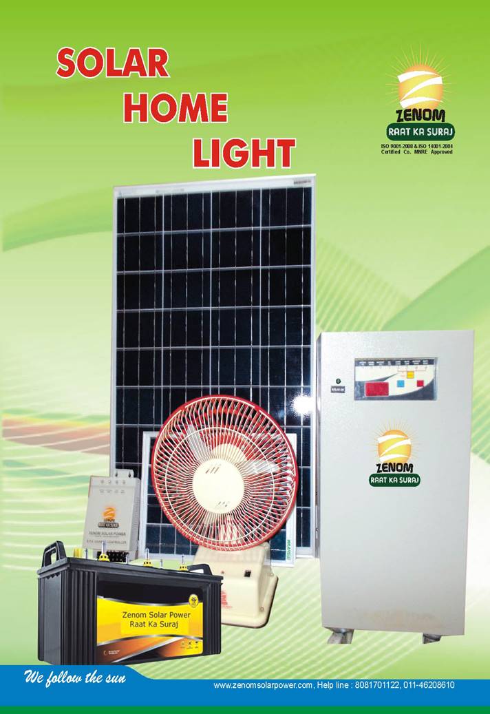 zenom solar power home light